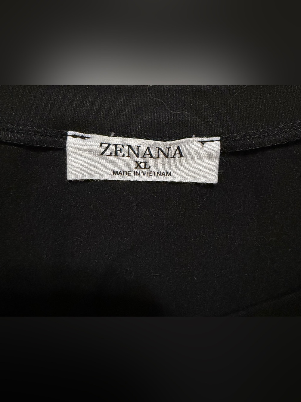 Zenana Outfitters Black V-Neck Midi Dress - Picture 3 of 3